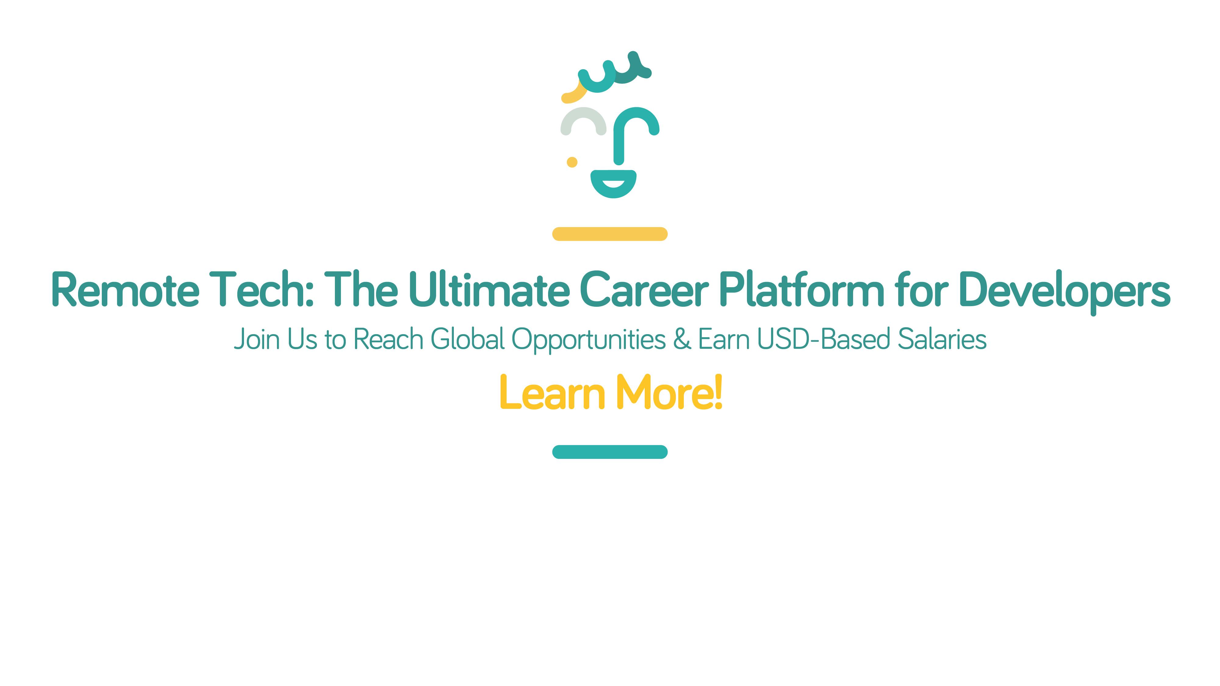 The ultimate career platform for developers
